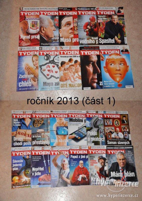 prodej - 289x magazín TÝDEN z let 2004-2013 (vč. speciálů) - foto 2