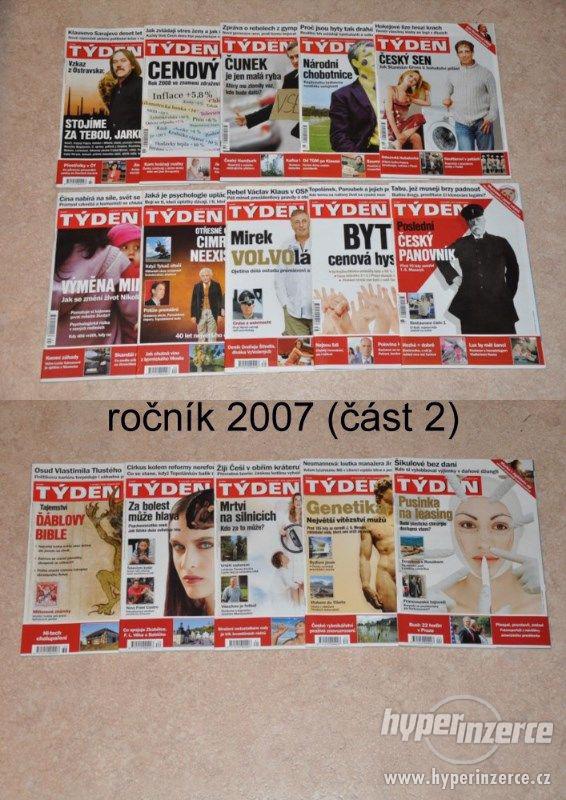 prodej - 289x magazín TÝDEN z let 2004-2013 (vč. speciálů) - foto 5