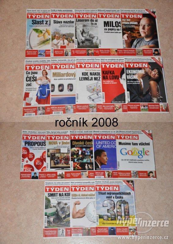 prodej - 289x magazín TÝDEN z let 2004-2013 (vč. speciálů) - foto 6