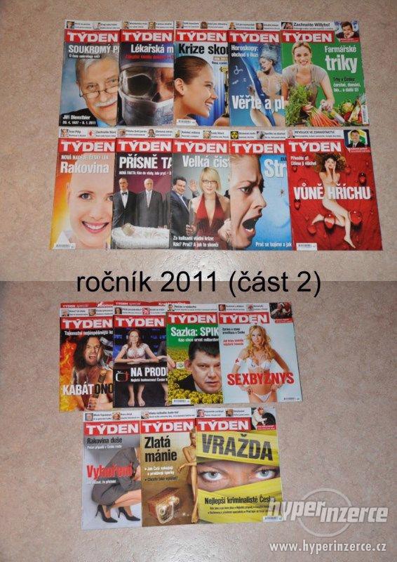 prodej - 289x magazín TÝDEN z let 2004-2013 (vč. speciálů) - foto 11
