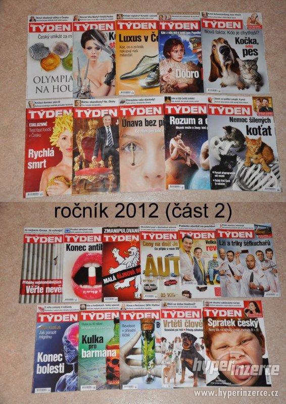 prodej - 289x magazín TÝDEN z let 2004-2013 (vč. speciálů) - foto 13