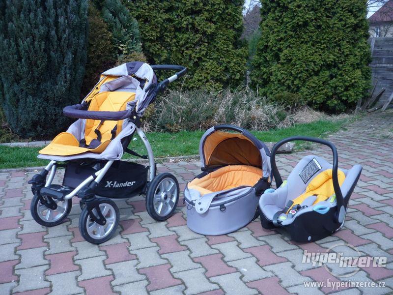 kočárek X-lander XA 2010, trojkombinace - foto 1