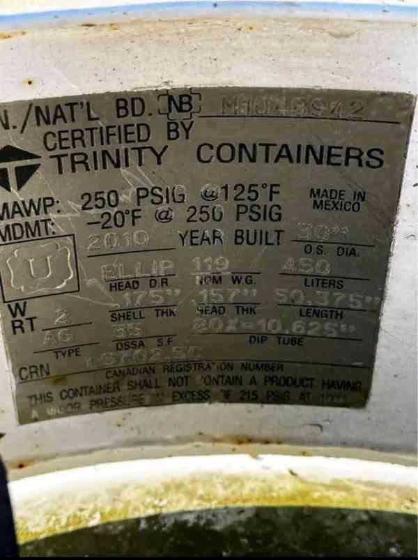 Kvalitní propanové lahve v perfektním stavu. - foto 3