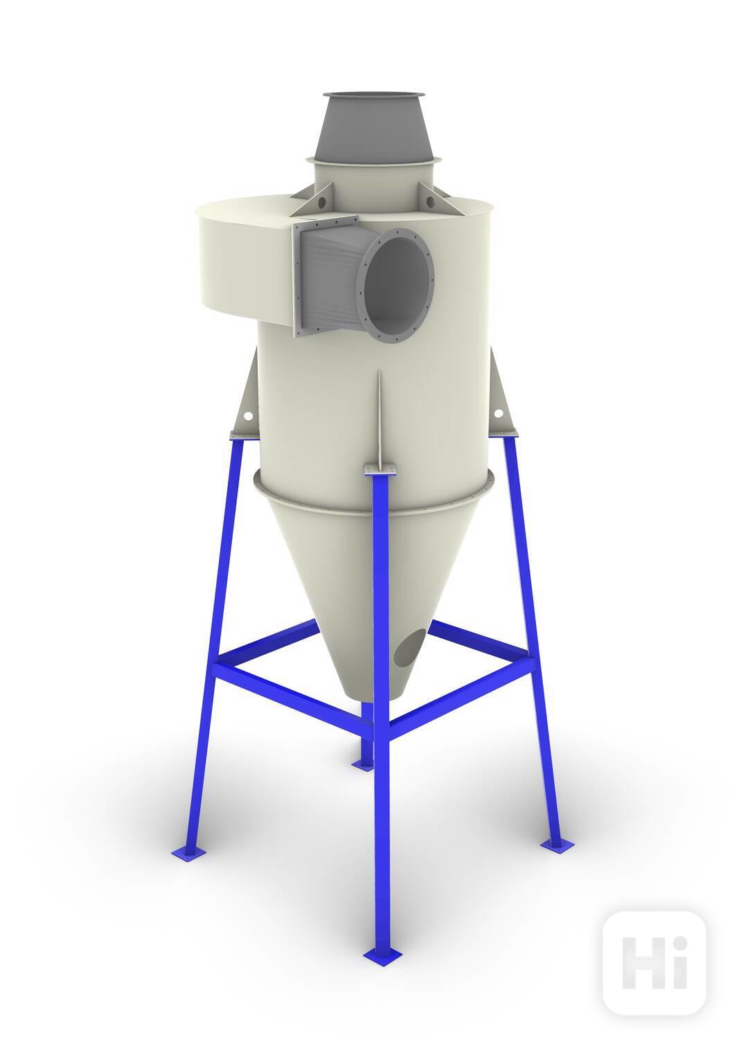 Cyklónový odlučovač - cyklón - foto 1