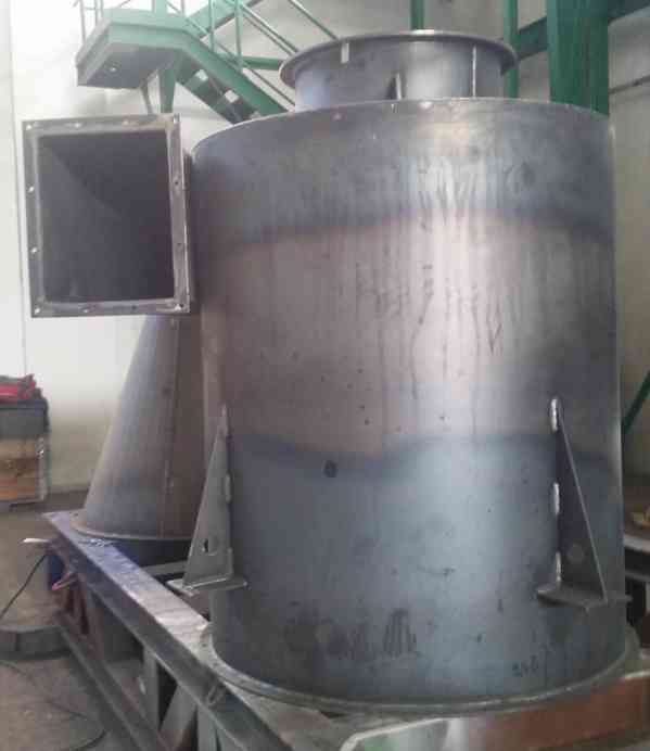 Cyklónový odlučovač - cyklón - foto 2