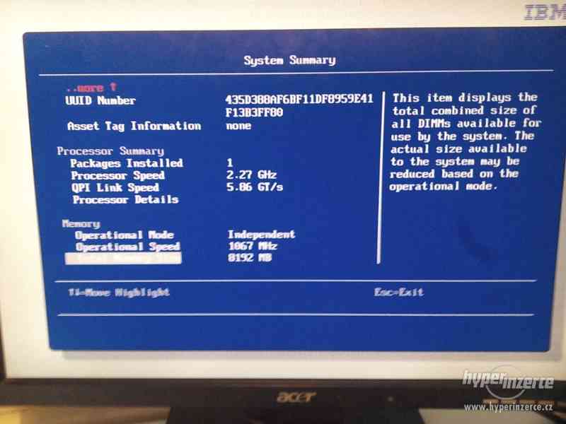 Server IBM X3550 M3/ 4x2,27GHZ/8GB RAM 3xhdd sas 2,5 73gb - foto 2