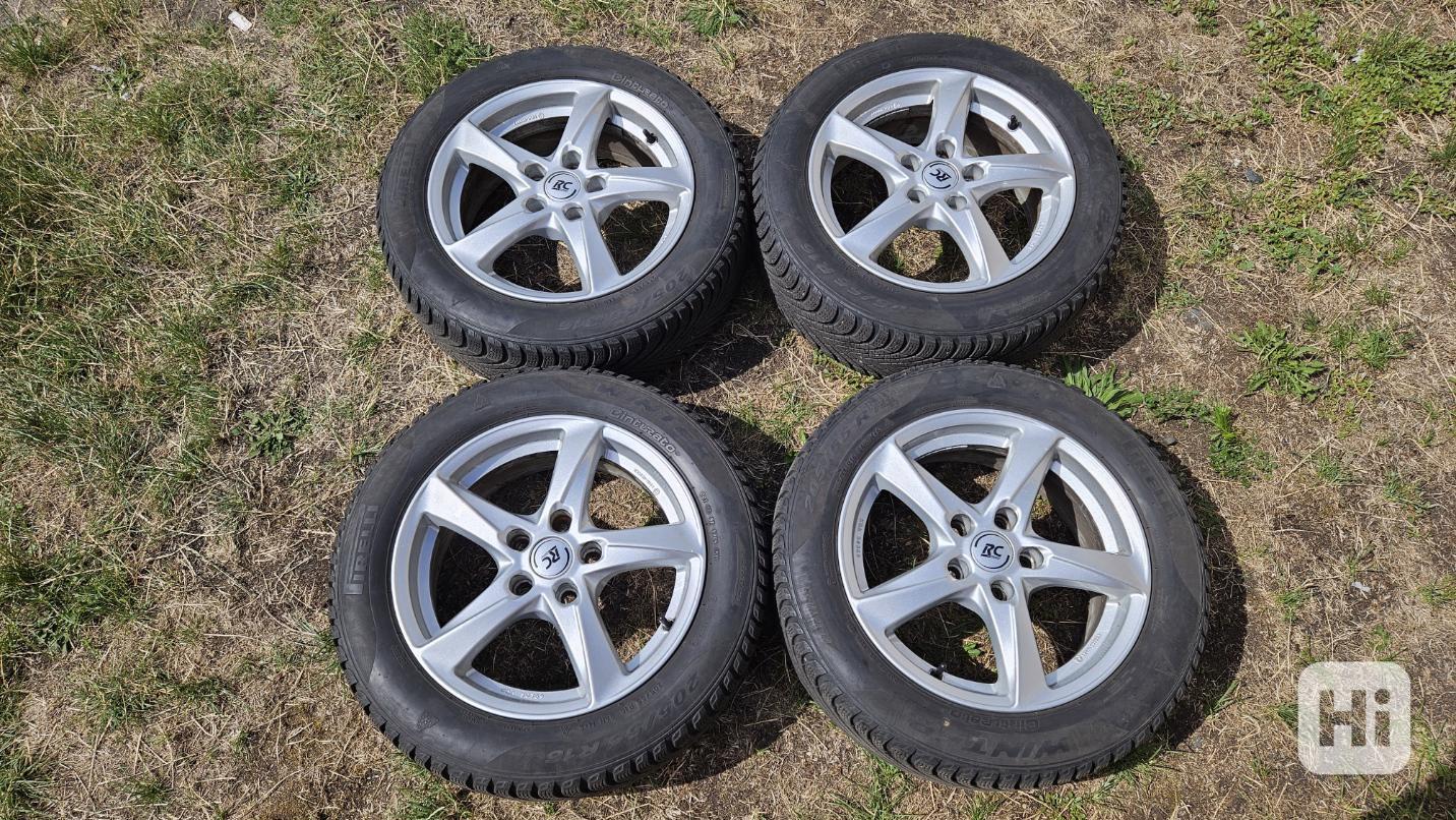 Škoda Octavia elektrony 6,5Jx16 5x112 pneumatiky 205/55R16 - foto 1
