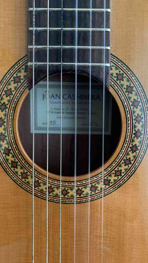Originální kytara od Španělského výrobce JOAN CASHMIRA - foto 4