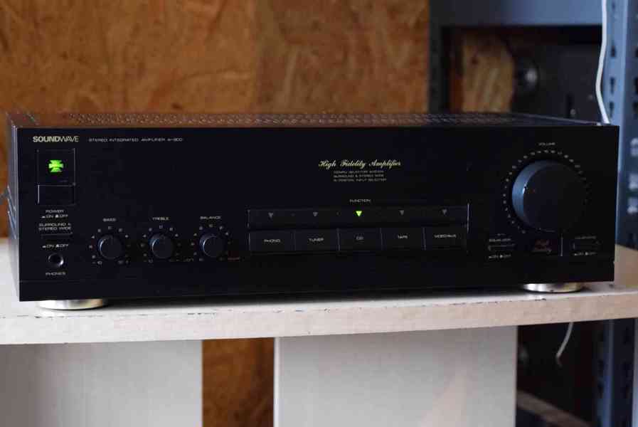 SOUNDWAVE A-900 LEVNÝ STEREO ZESILOVAČ !! - foto 1