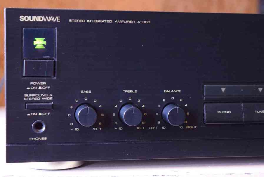 SOUNDWAVE A-900 LEVNÝ STEREO ZESILOVAČ !! - foto 2
