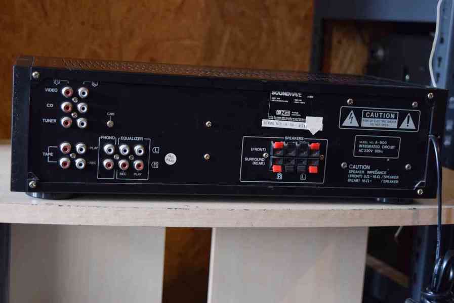 SOUNDWAVE A-900 LEVNÝ STEREO ZESILOVAČ !! - foto 6