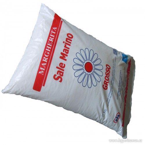 Sůl Mořská Jemná 25 kg, sypká neobsahuje jód - foto 1