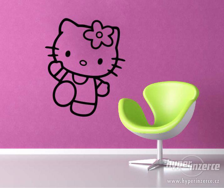 Samolepka na zeď- Hello Kitty 3 - foto 1