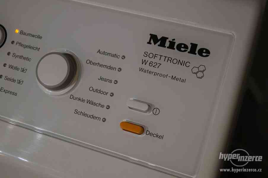 Miele pračka vrchní plnění W 627 softtronic, voštinový buben - foto 5