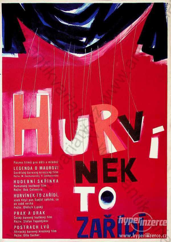 Hurvínek to zařídí Eva Lautnerová film plakát A3 - foto 1