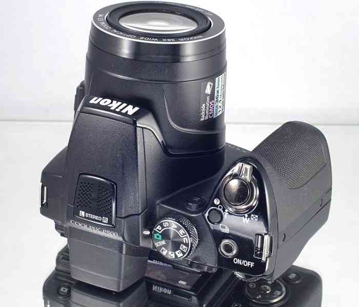 Nikon CoolPix P500 *36x Op.ZOOM*Full HDV*bra&#x161;na - foto 6