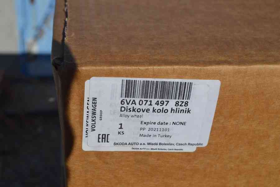 Škoda Fabia IV, VW Polo, S.Ibiza -17 Nové orig.Alu disky - foto 4