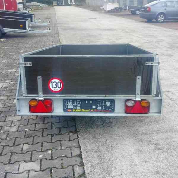 Předváděcí , profi vozík náprava 1300Kg + svařovaný rám, DPH - foto 6