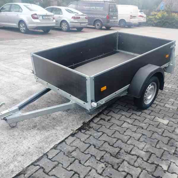 Předváděcí , profi vozík náprava 1300Kg + svařovaný rám, DPH - foto 4