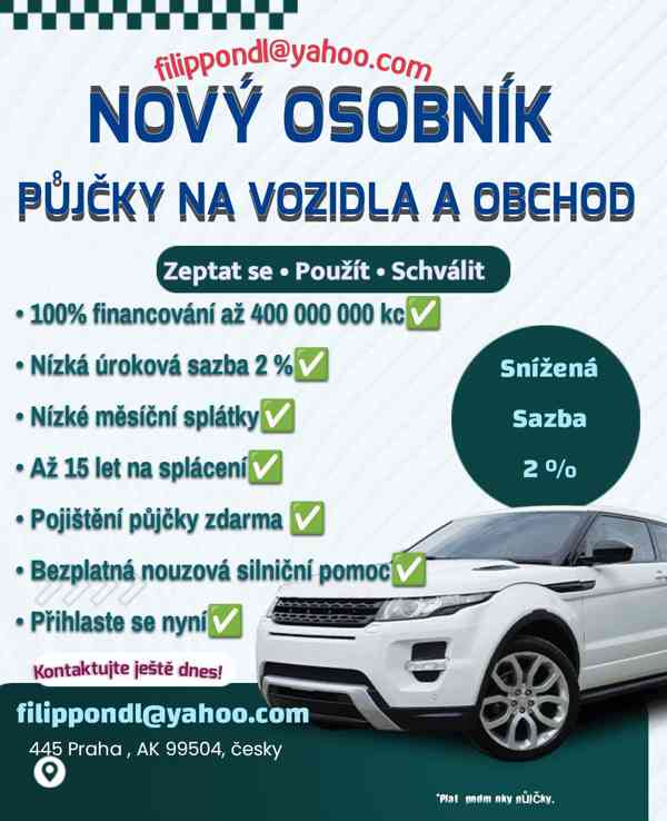 Speciální nabídka finančních služeb pro české občany. Nabízí