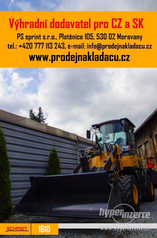 kloubový nakladač Schmidt 1610, 4x4 - nový stroj - foto 8