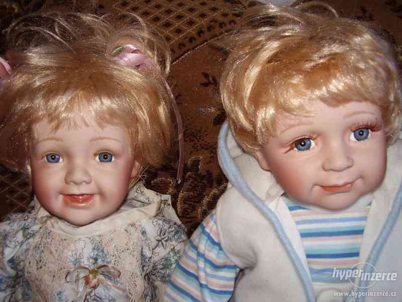 Starožitné porcelánové panenky - foto 2