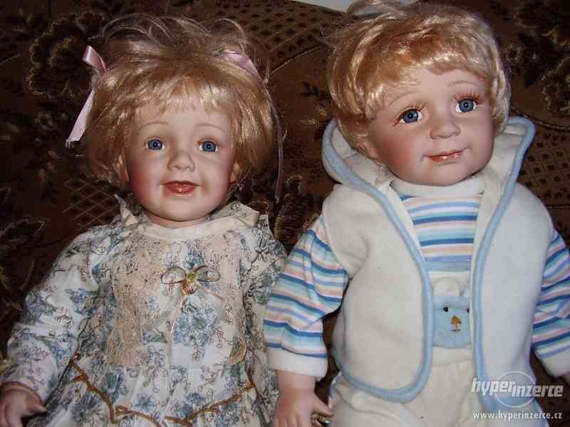Starožitné porcelánové panenky - foto 3