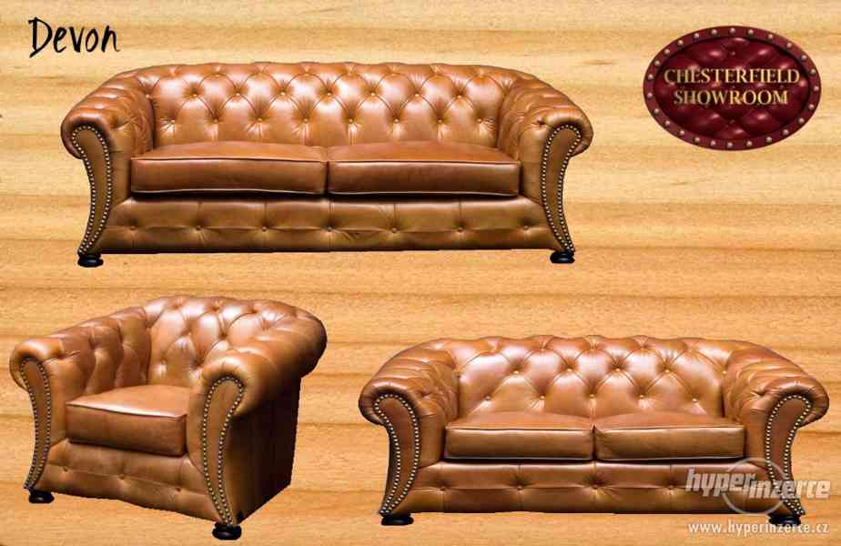 Chesterfield pohovka Devon bazar Hyperinzerce.cz