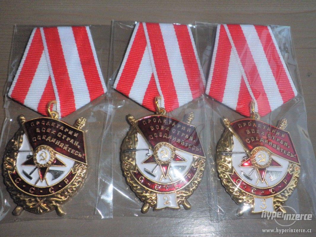 RUSKO CCCP Medaile ŘÁD Rudého Praporu - foto 1