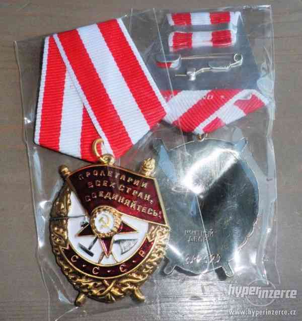 RUSKO CCCP Medaile ŘÁD Rudého Praporu - foto 2