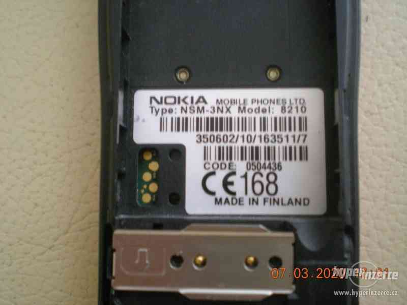 Nokia 8210 - mobilní telefony z r.1999 od 150,-Kč - foto 19