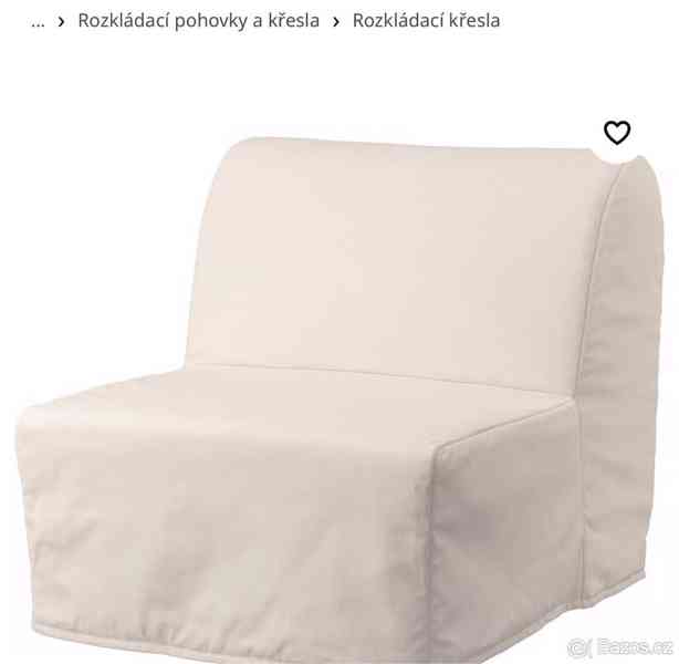 IKEA LYCKSELE LÖVÅS – rozkládací křeslo / postel - foto 2