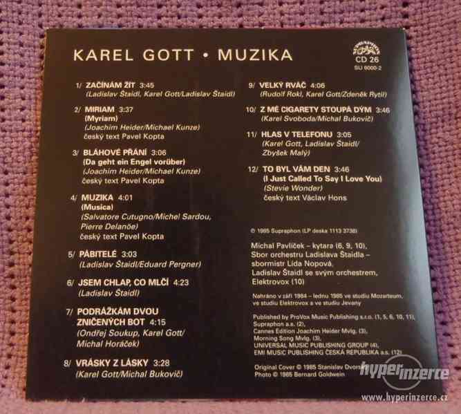CD Karel Gott -Hrátky s láskou , vyprodaná retro edice - foto 2
