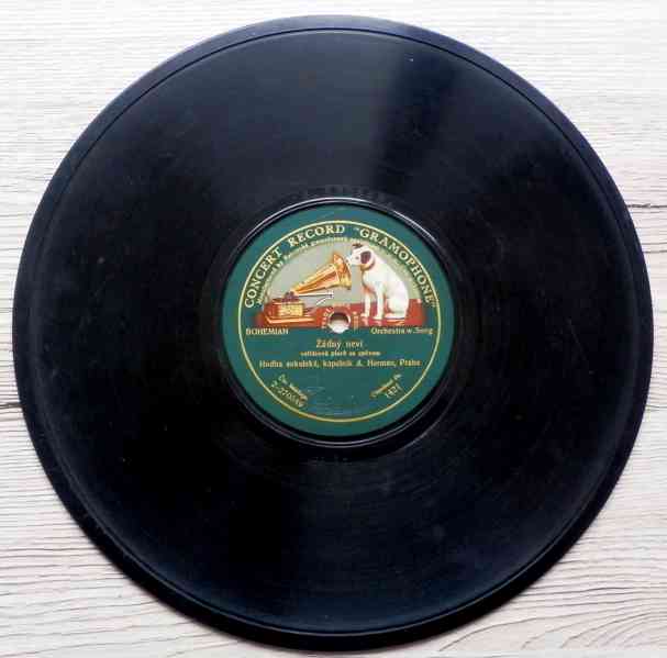 Rakousko-Uhersko - Concert Record Gramophone gramodeska - foto 1