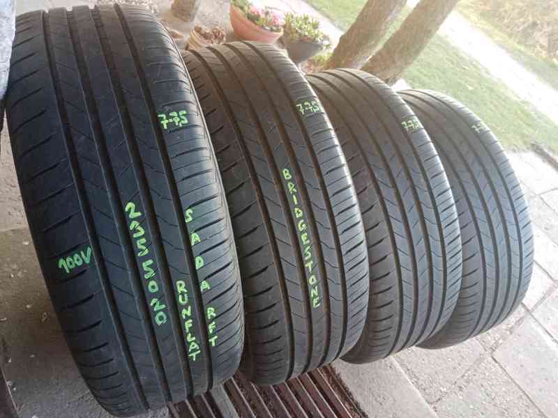 Letní pneu 4kusy 235/50/20 vzorek 99% BRIDGESTONE dobírka - foto 1