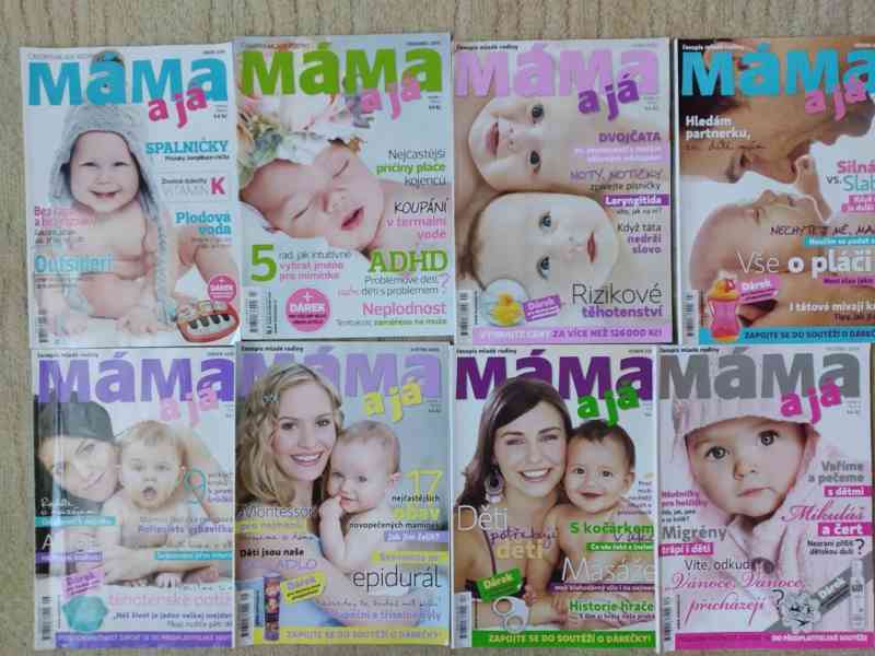 Starší  časopisy Maminka, Betynka, Miminko, Máma a já, Dítě - foto 3