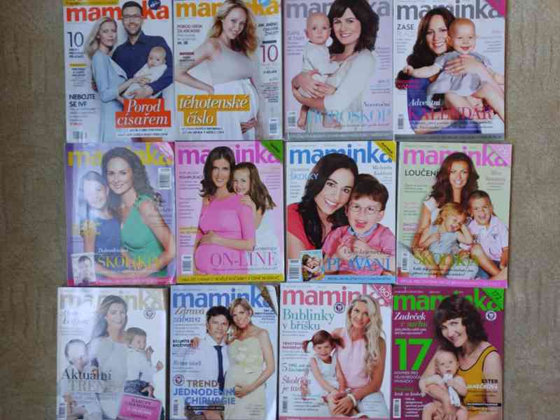 Starší  časopisy Maminka, Betynka, Miminko, Máma a já, Dítě - foto 2