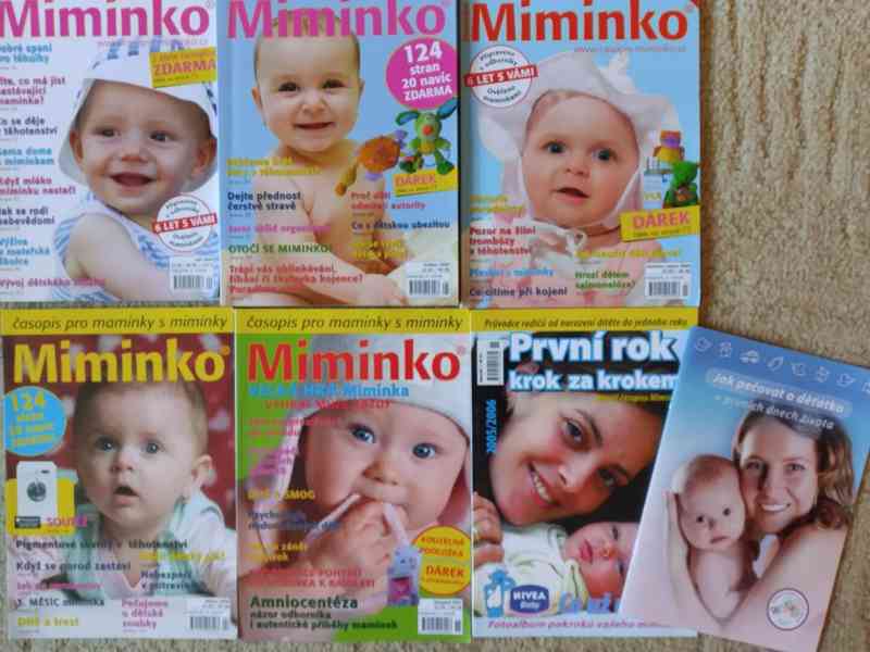 Starší  časopisy Maminka, Betynka, Miminko, Máma a já, Dítě - foto 5