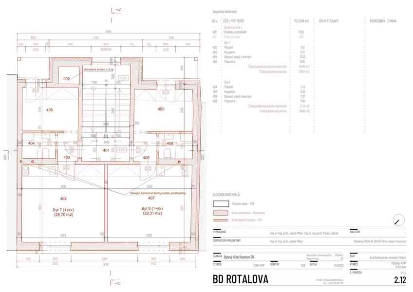 Bytový dům Rotalova - foto 13