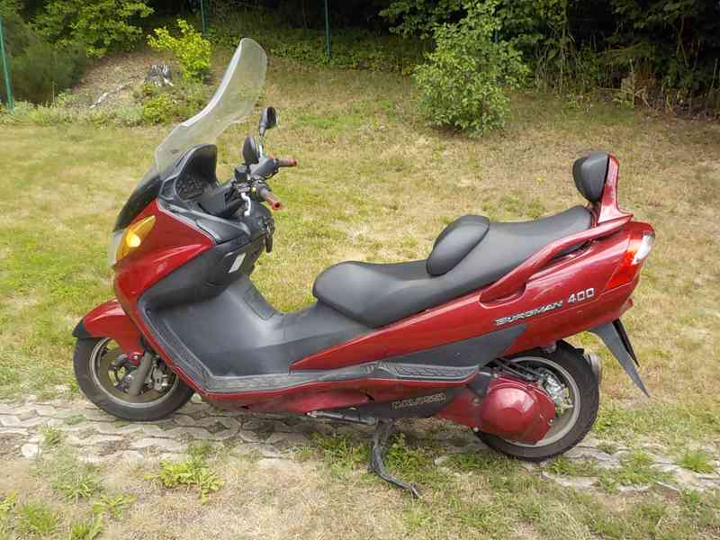 Suzuki Burgman 400 K429 – 24 kW – r. v. 2005 - foto 5