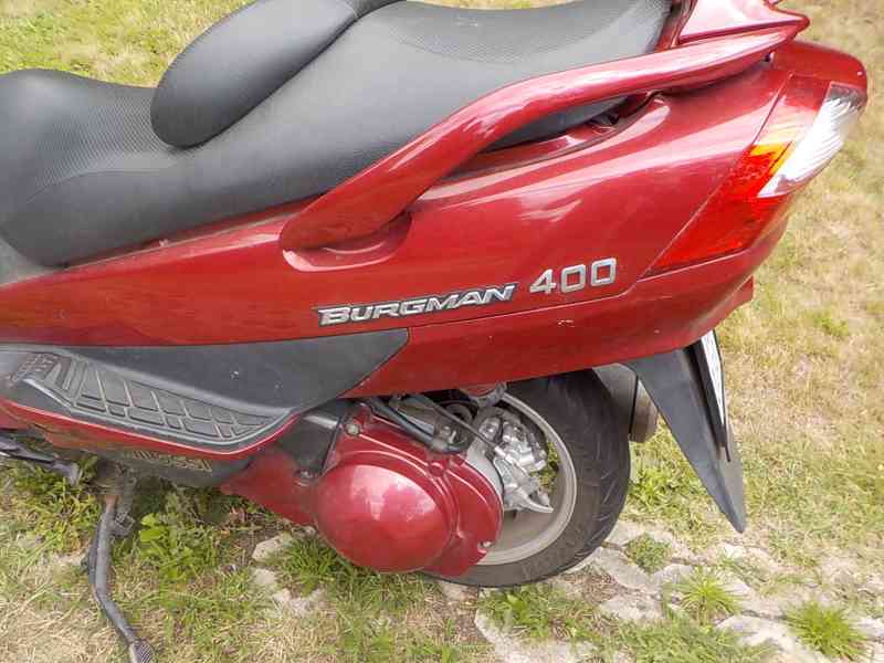 Suzuki Burgman 400 K429 – 24 kW – r. v. 2005 - foto 9