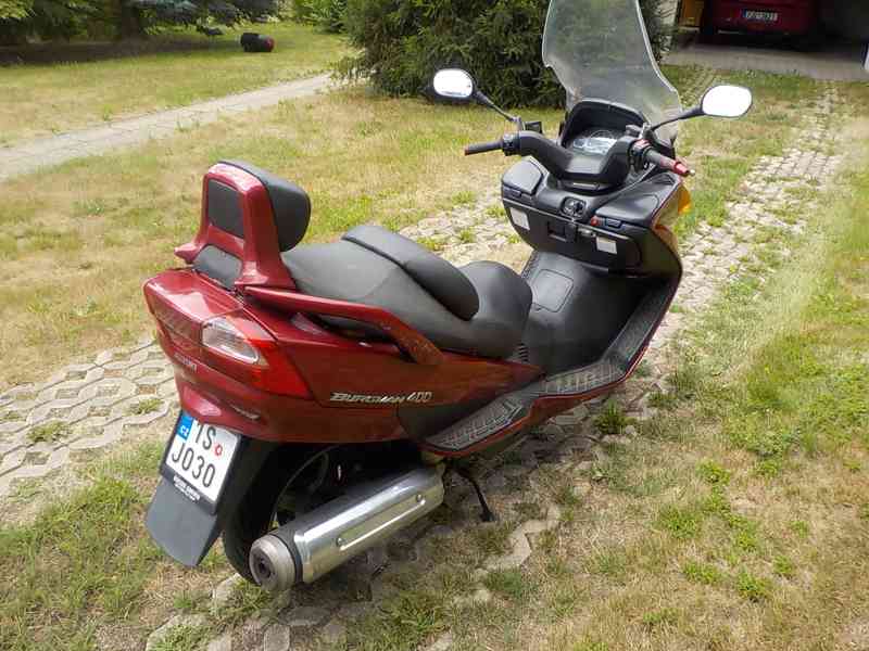 Suzuki Burgman 400 K429 – 24 kW – r. v. 2005 - foto 3