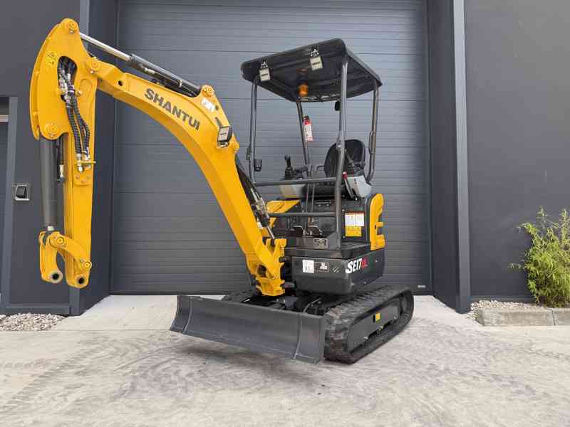 MINIBAGR SHANTUI SE17SR - 1,8t, motor Kubota, Euro 5 - foto 2
