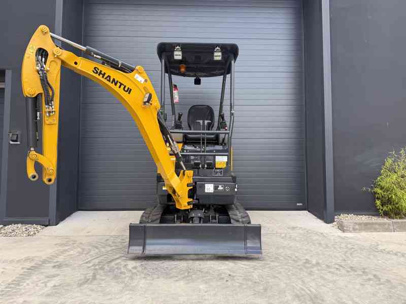MINIBAGR SHANTUI SE17SR - 1,8t, motor Kubota, Euro 5 - foto 19