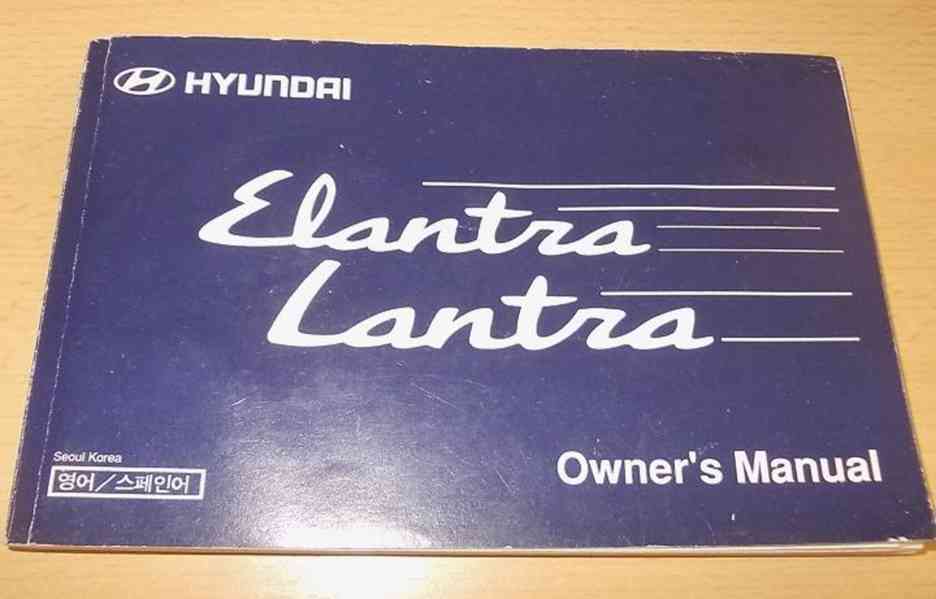 Hyundai LANTRA 2 - návod k obsluze - příručka uživatele - foto 1