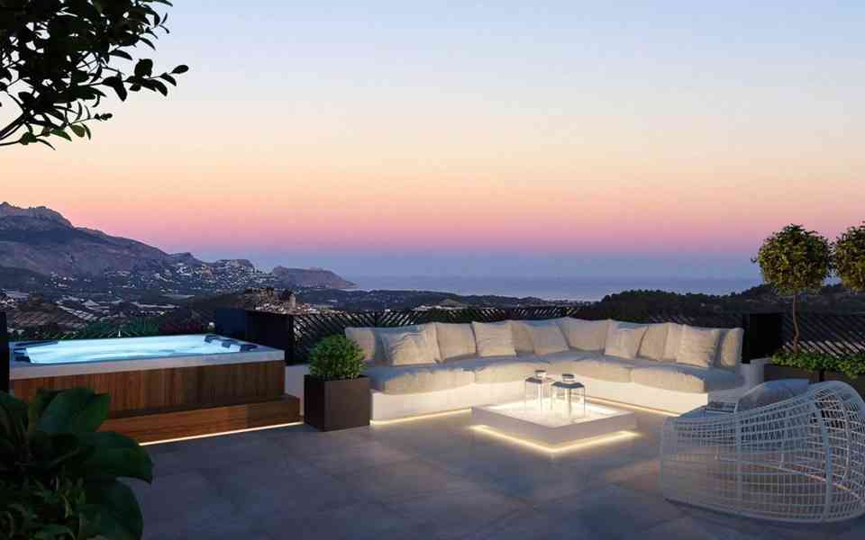 Španělsko moderní luxusní vily Polop - foto 40