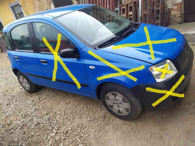 Fiat Panda 1.1 benzin a 1.3 JTD - rozprodám na ND - foto 2