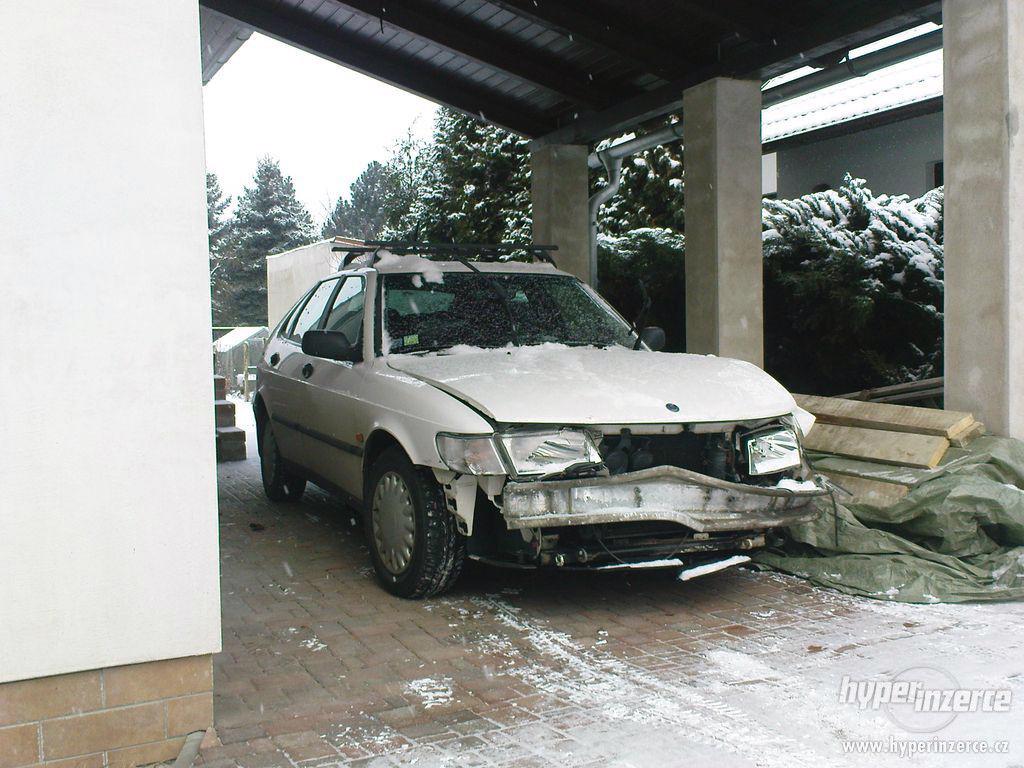 Saab 900 S, 163tis km, havárka, lehce opravitelne koupeno CZ - foto 1
