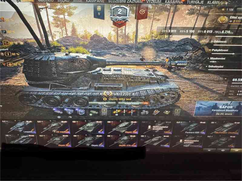 World of tanks TOP účet - foto 21