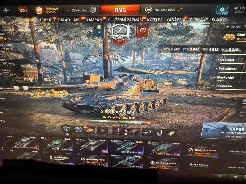 World of tanks TOP účet - foto 16